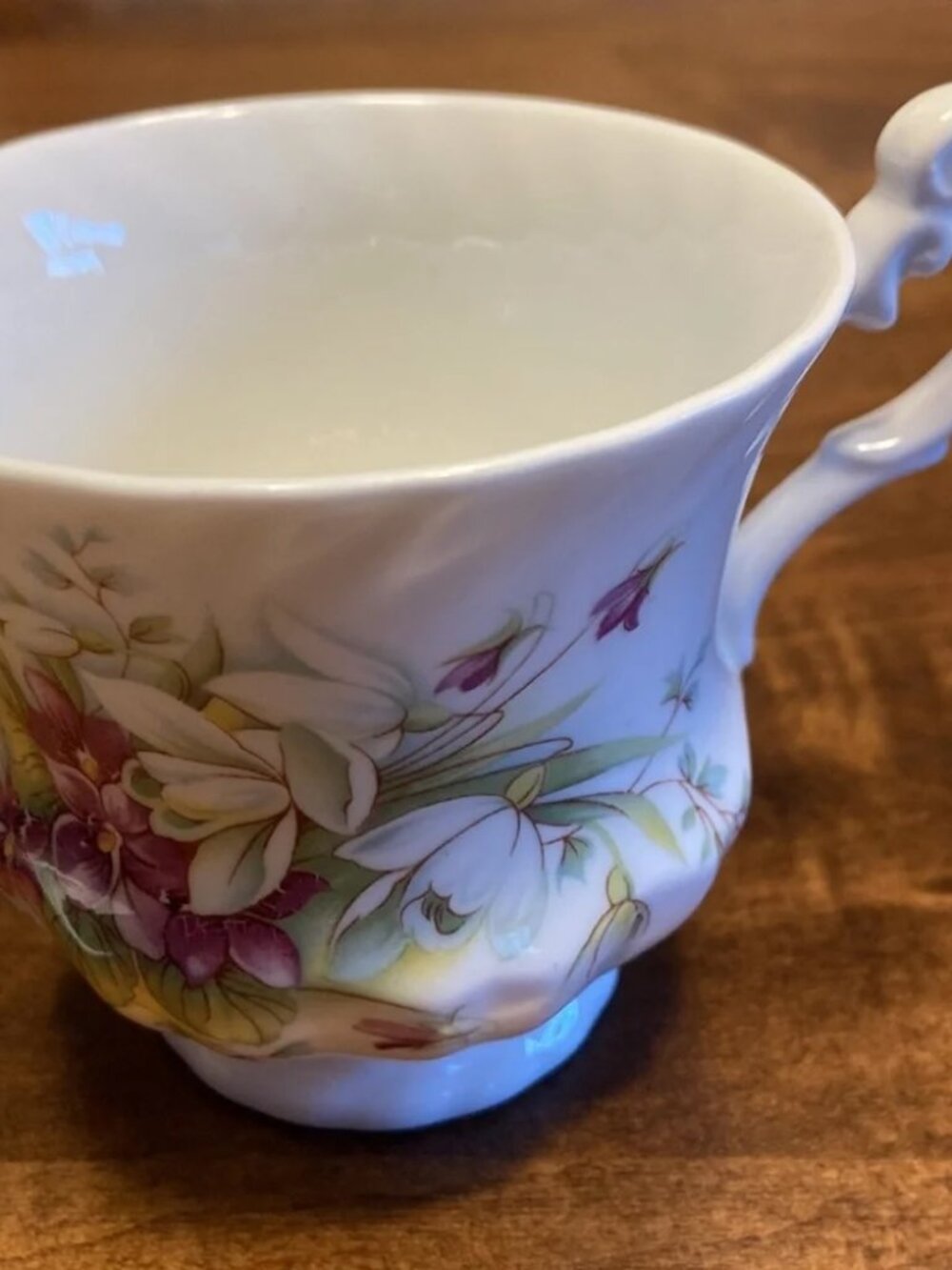 Vintage Royal Dover China Teacup & Saucer - Picture 3 of 6